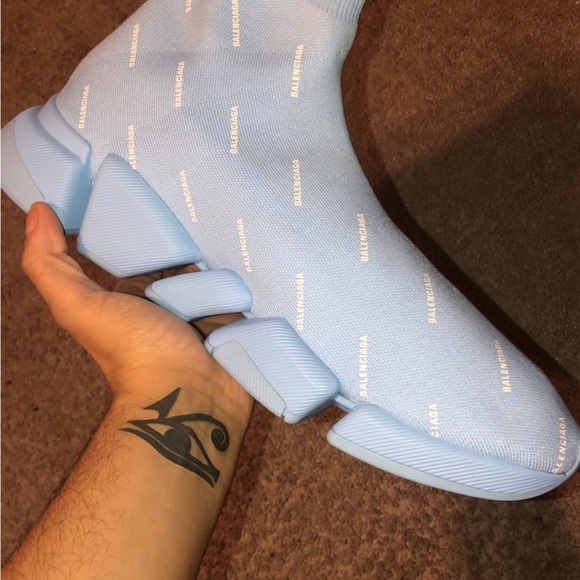 Balenciaga baby blue size 12 - Picture 1 of 6